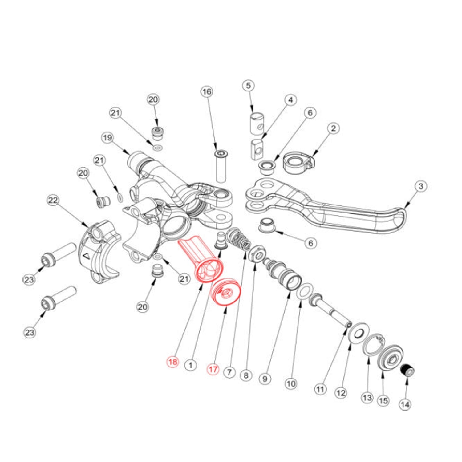 Kit Entretien Réservoir pour Levier FORMULA CURA #FD40285-20