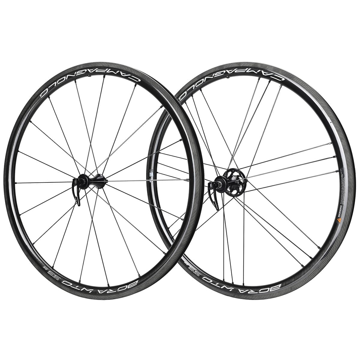 Paire de Roues CAMPAGNOLO BORA WTO 33 à pneus