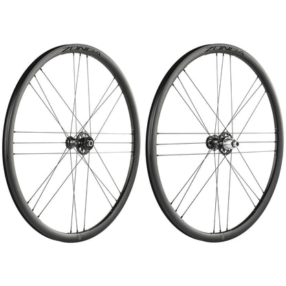 Laufradpaar CAMPAGNOLO ZONDA GT C23 33 mit Reifen (Center Lock)