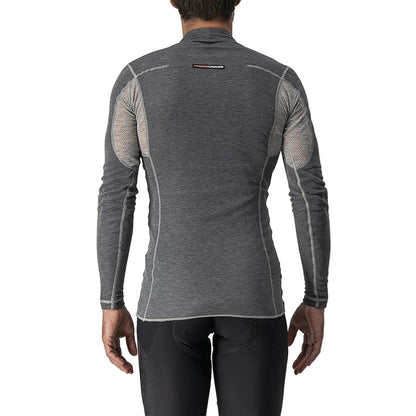 Unterhemd CASTELLI FLANDERS WARM Langarm Grau