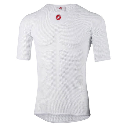 Technisches Unterhemd CASTELLI CORE MESH 3 Kurzarm Weiß