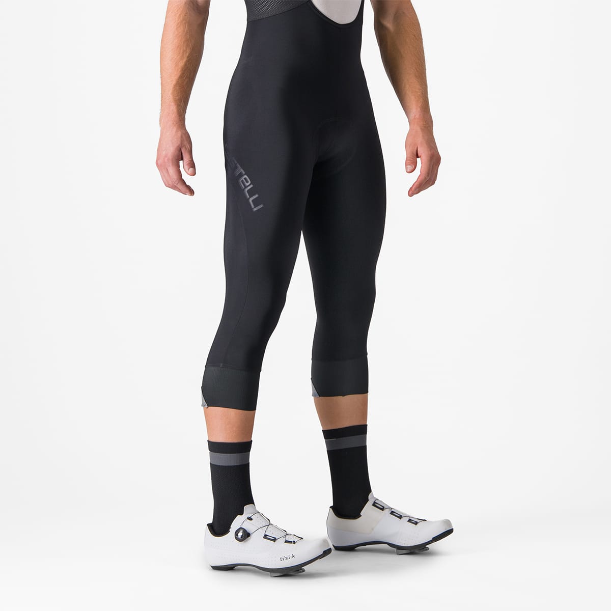 CASTELLI TUTTO NANO 3/4-Trägerhose Schwarz