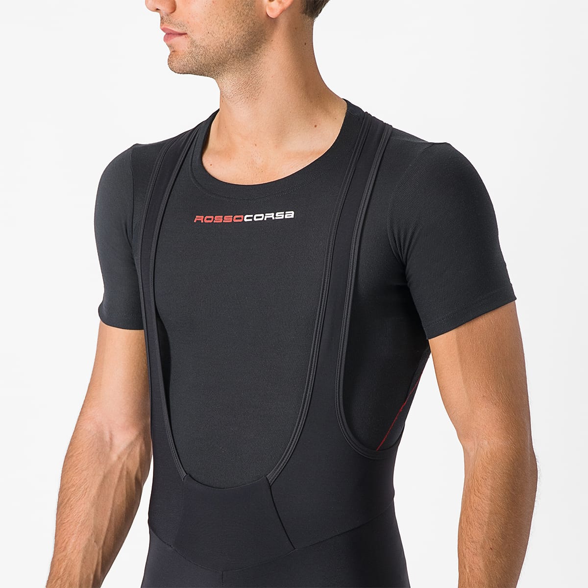 CASTELLI TUTTO NANO Lange Trägerhose Schwarz