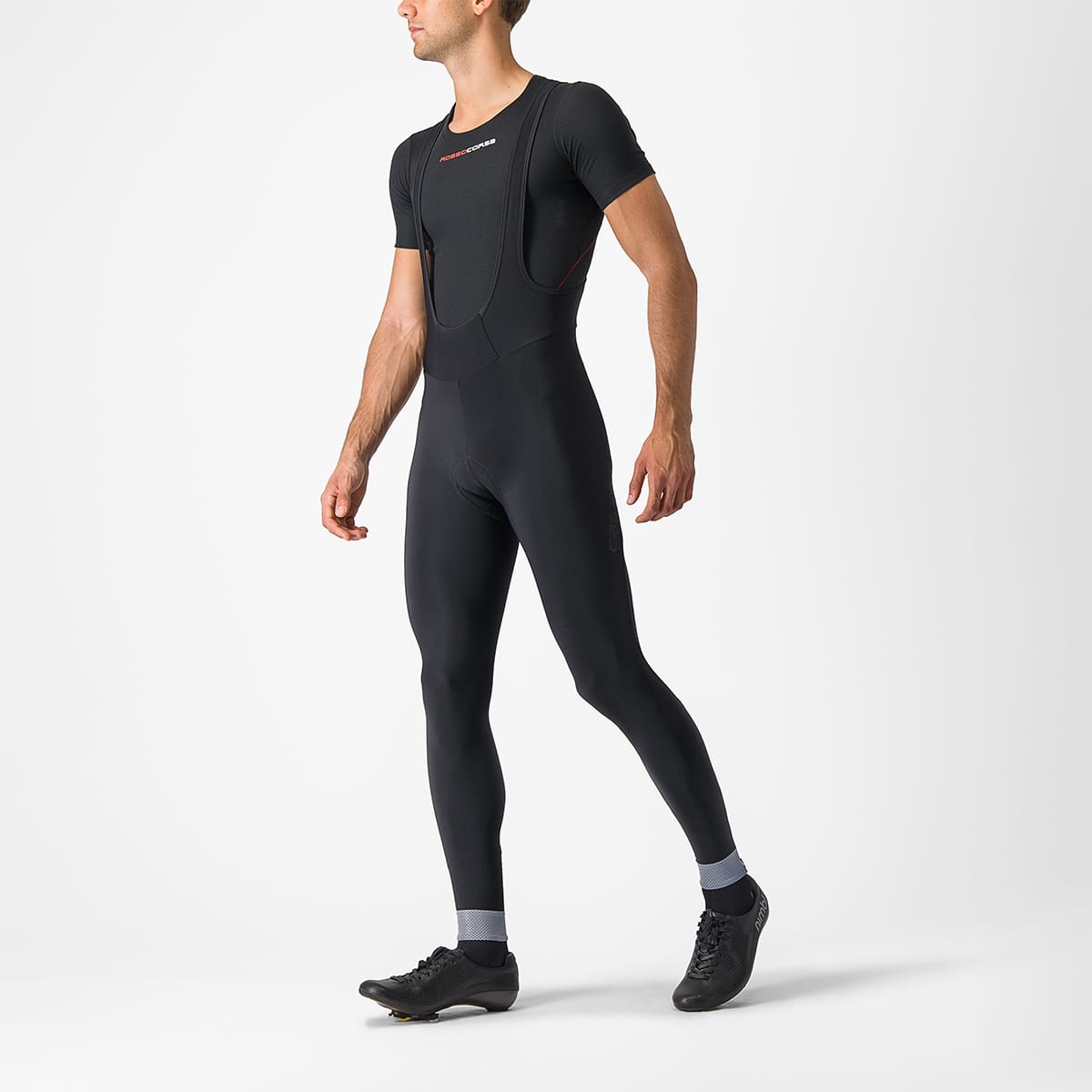 CASTELLI TUTTO NANO Lange Trägerhose Schwarz