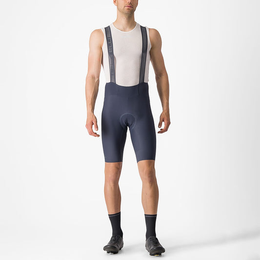 CASTELLI ESPRESSO Kurze Trägerhose Blau