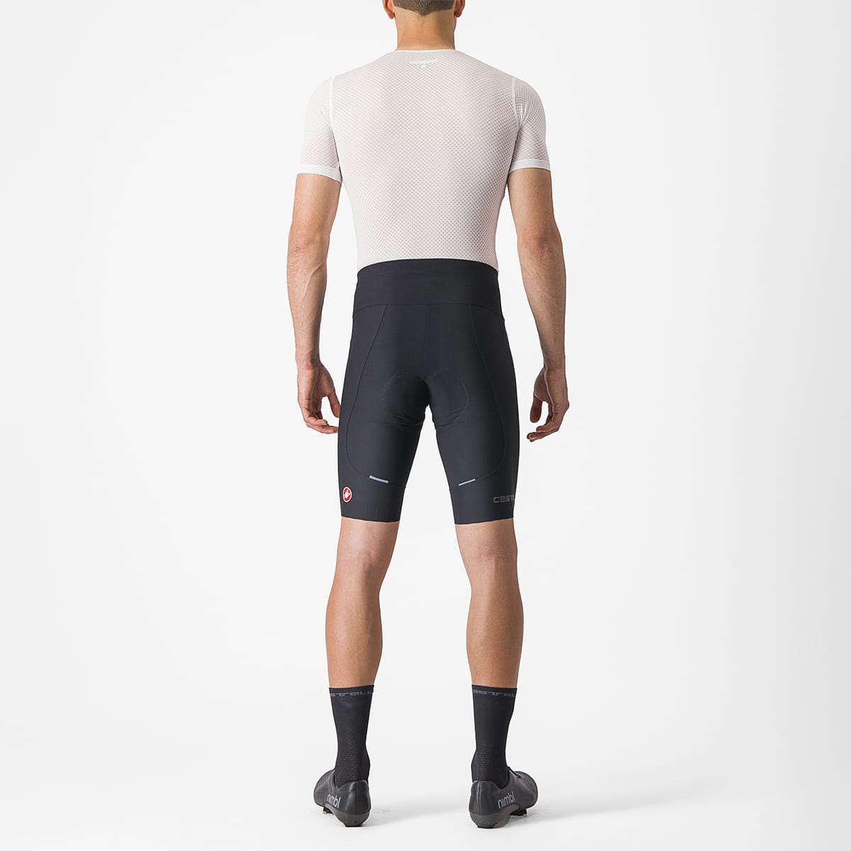 CASTELLI ESPRESSO Kurze Radlerhose Schwarz