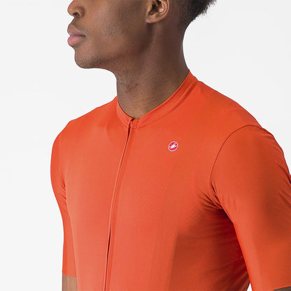 Trikot CASTELLI UNLIMITED ENTRATA 2 Kurzarm Orange