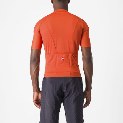 Trikot CASTELLI UNLIMITED ENTRATA 2 Kurzarm Orange