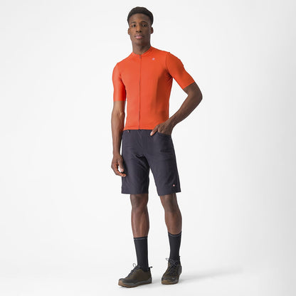 Trikot CASTELLI UNLIMITED ENTRATA 2 Kurzarm Orange