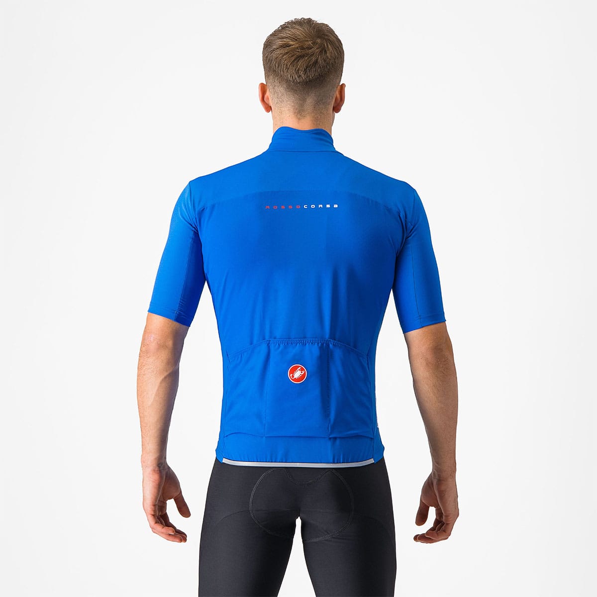 Trikot CASTELLI PERFETTO RoS 2 WIND Kurzarm Blau