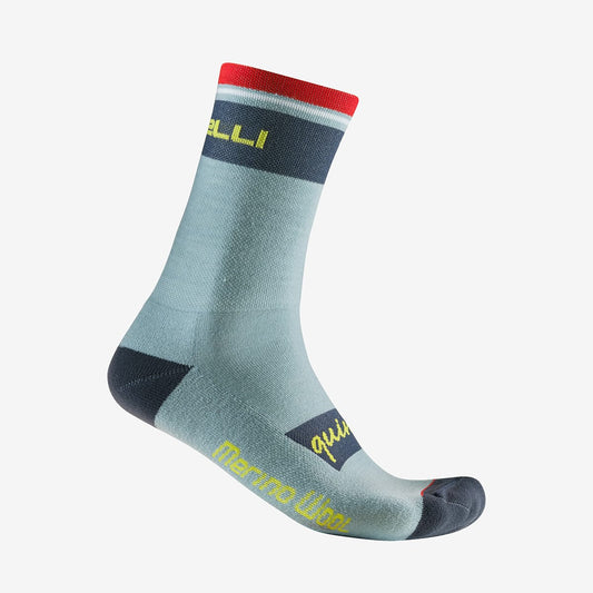 CASTELLI QUINDICI SOFT MERINO Socken Blau