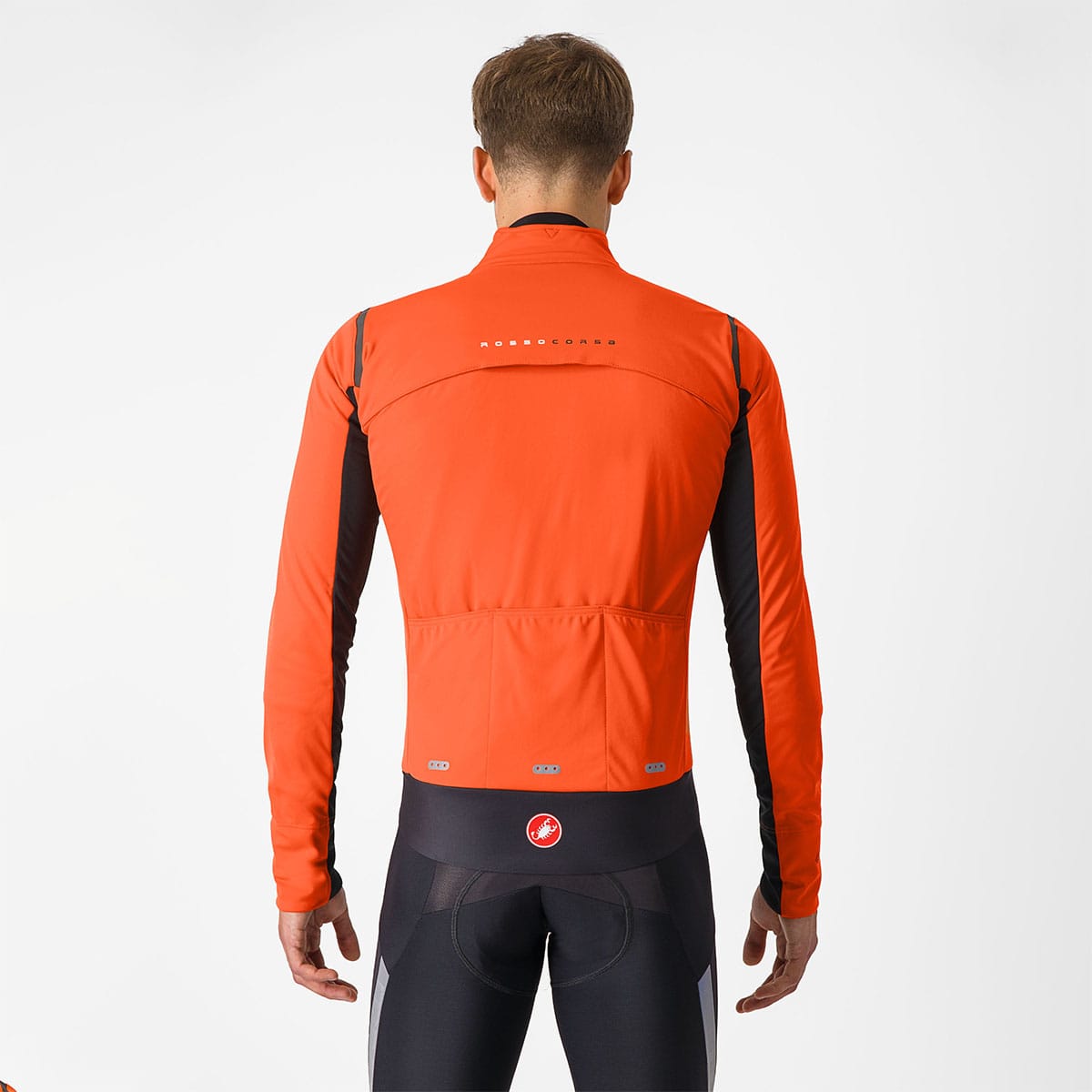 CASTELLI ALPHA DOPPIO ROS Jacket Orange