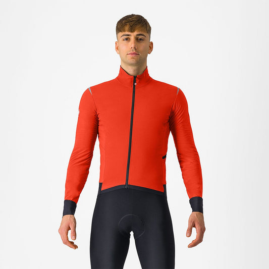 CASTELLI ALPHA FLIGHT ROS Jacket Rot