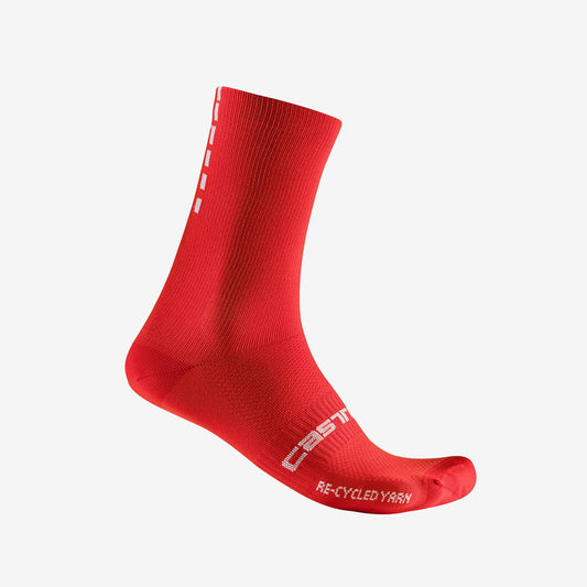 CASTELLI RE-CYCLE THERMAL 18 Socken Rot