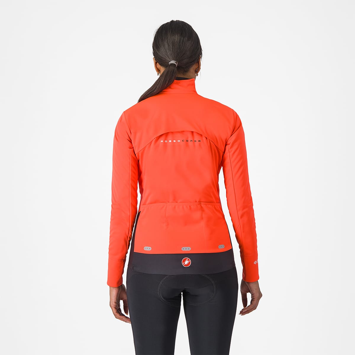 CASTELLI ALPHA DOPPIO ROS Jacket Women Pink/Schwarz