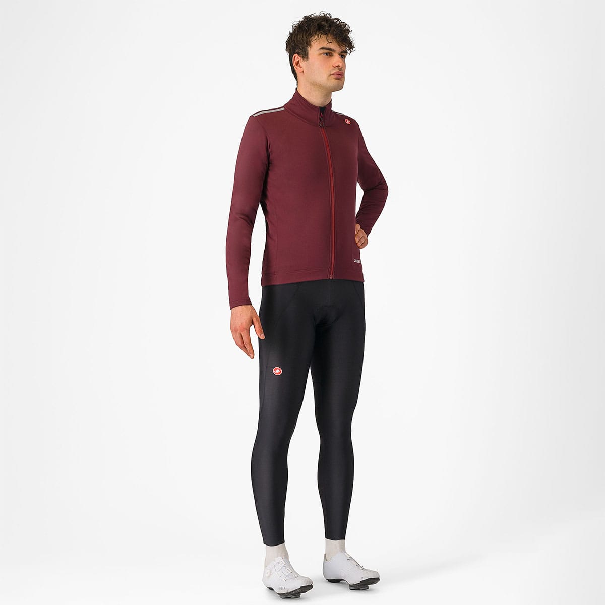 CASTELLI ESPRESSO Lange Trägerhose Schwarz