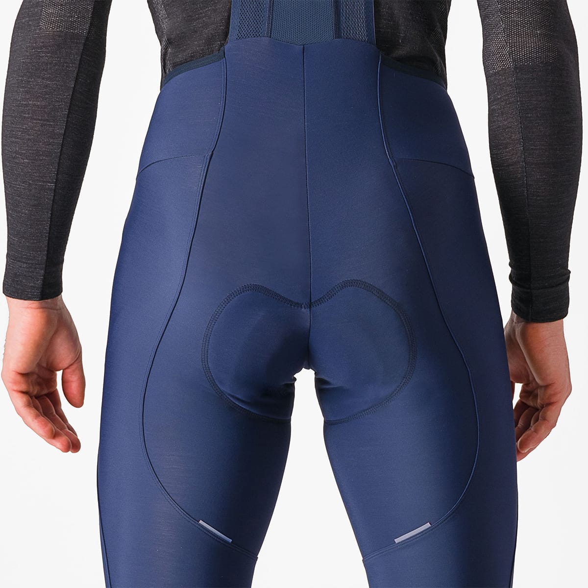 CASTELLI ESPRESSO Lange Trägerhose Blau