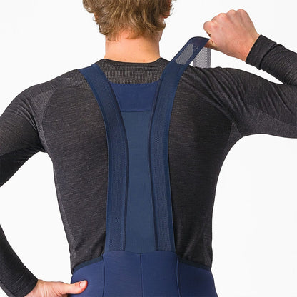 Lange Trägerhose CASTELLI ESPRESSO Blau