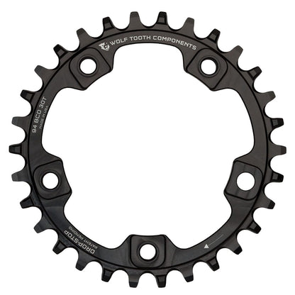 WOLF TOOTH 94 BCD 9/10/11/12V 5-Loch 94mm Kettenblatt Schwarz