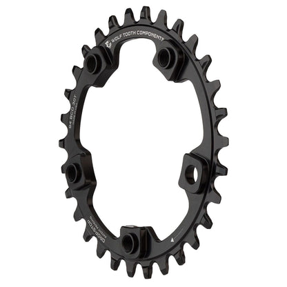 WOLF TOOTH 94 BCD 9/10/11/12V 5-Loch 94mm Kettenblatt Schwarz