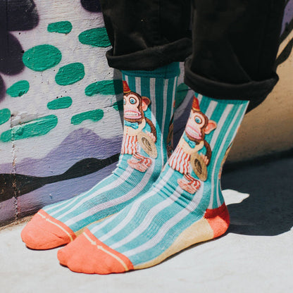 Socken MERGE4 DIRK HAYS BANGING MONKEY