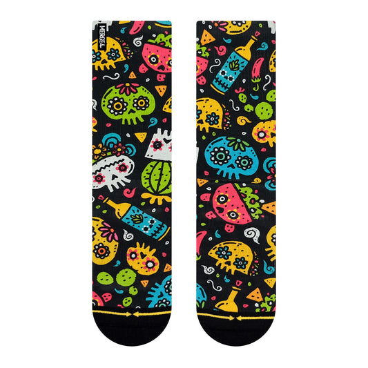 Socken MERGE4 WALMAZAN SUGAR SKULL MINI