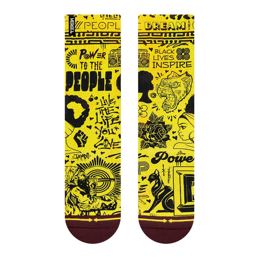 MERGE4 TAYLOR REINHOLD POWER TO THE PEOPLE Socken