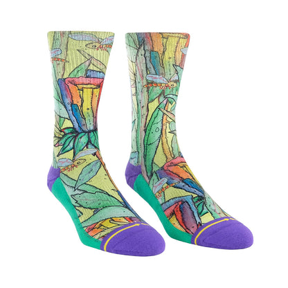 Socken MERGE4 BAD OTIS LINK RAINBOW FLOWER