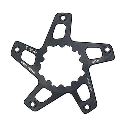 Kettenblatt-Stern WOLF TOOTH CAMO M8 Sram Direct Mount Offset -8mm Schwarz