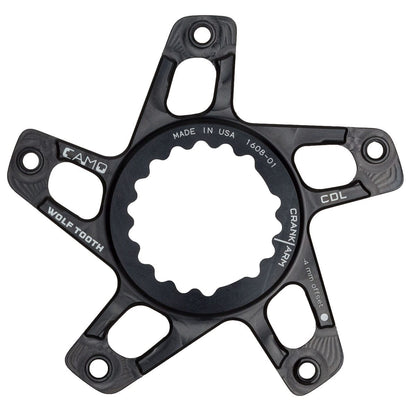 Tretlager-Stern WOLF TOOTH CAMO M4 Cannondale Direct Mount Offset -4mm Schwarz