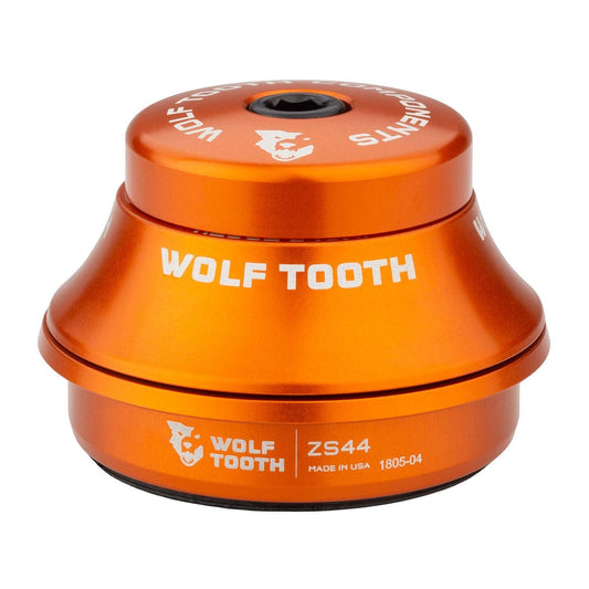 Cuvette Haute pour Jeu de Direction Semi-Intégré WOLF TOOTH PREMIUM  1"1/8 ZS44 Stack 15 mm Orange