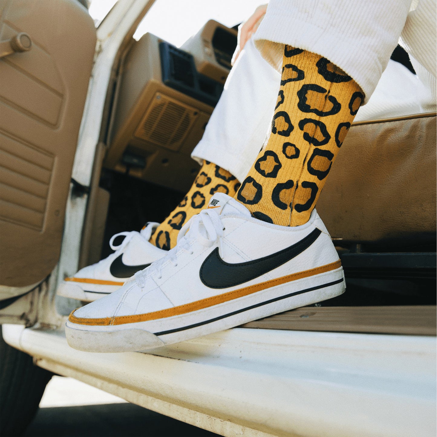 Socken MERGE4 LEOPARD
