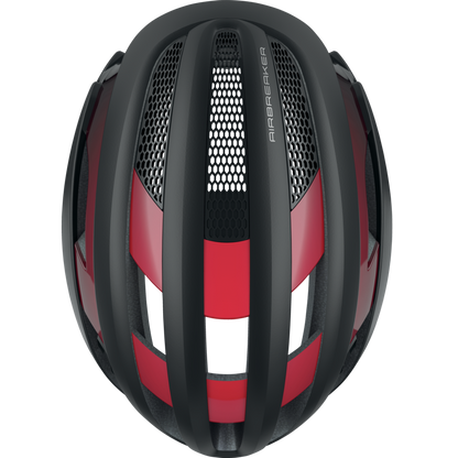 Rennradhelm ABUS AIRBREAKER Schwarz/Rot