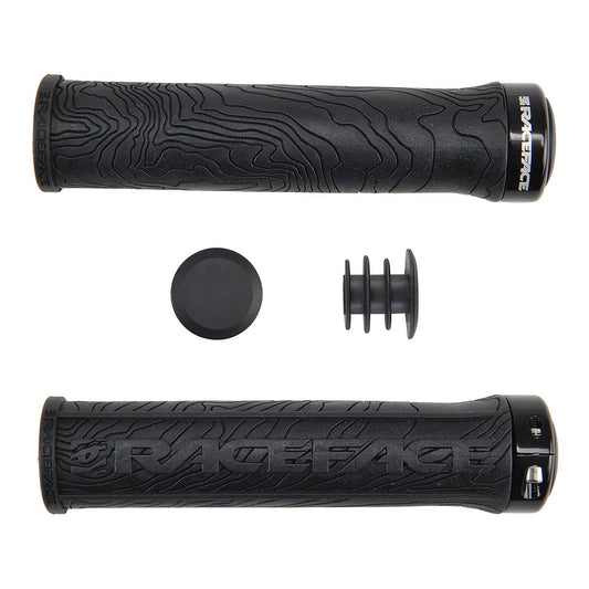 Grips RACE FACE HALF NELSON Lock-On Gris