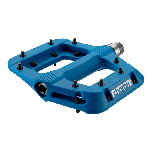 RACE FACE CHESTER Flat Pedals Blau