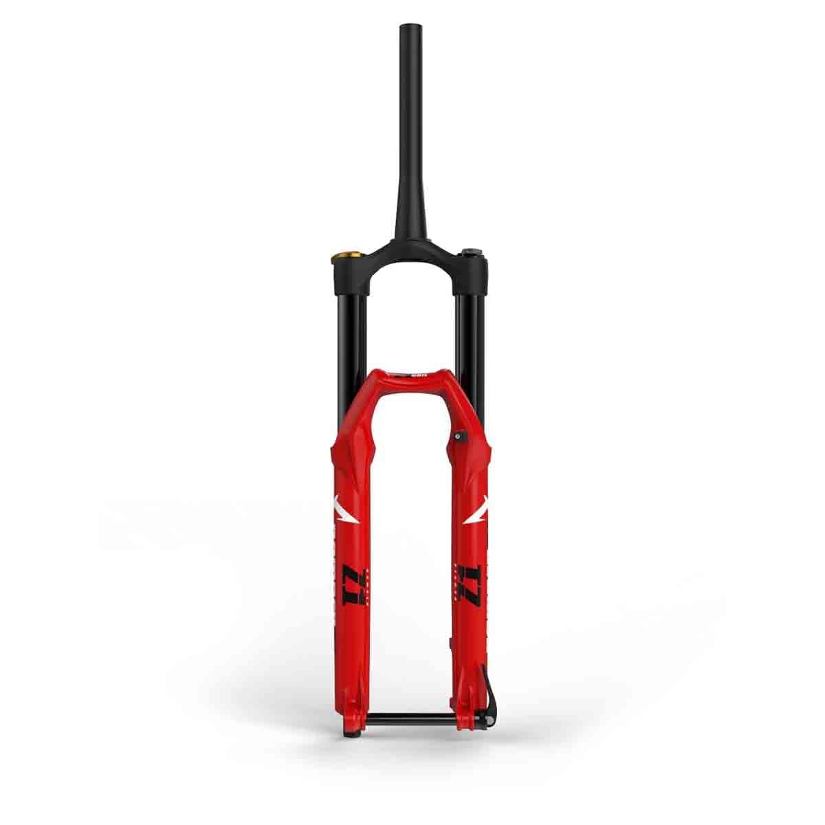 Fourche MARZOCCHI BOMBER Z1 Coil 27.5" 180 Grip Sweep-Adj Axe 15 mm Boost Déport 44 mm Rouge