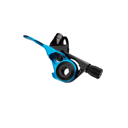 Teleskop-Sattelstützen-Fernbedienung RACE FACE TURBINE R 1X Links Blau