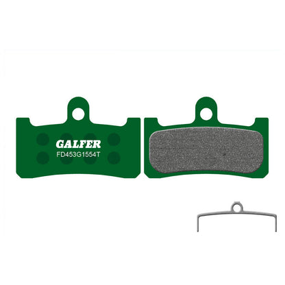 Halbmetallische Bremsbeläge GALFER PRO Hope M4 / Shimano M755
