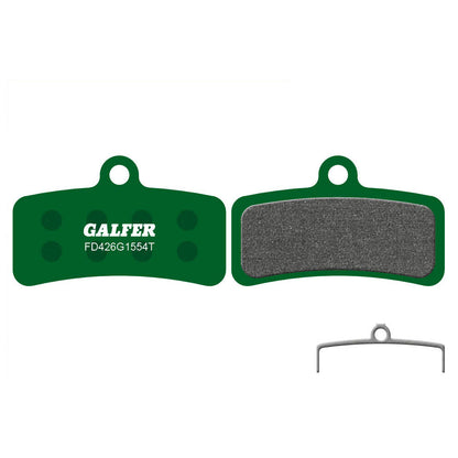 Halbmetallische Bremsbeläge GALFER PRO Shimano D01S Saint BR-M810 / Zee BR-M640 / XTR M9120 / XT M8120 / SLX M7120 / Deore