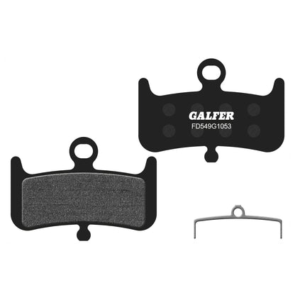 Halbmetallische Bremsbeläge GALFER PERFORMANCE Hayes Dominion A4