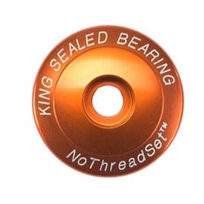 Vorbau-Stopfen CHRIS KING 1"1/8 Orange