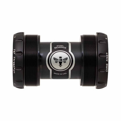 Tretlager CHRIS KING ThreadFit T47 30x 68/73 mm Matt Schwarz