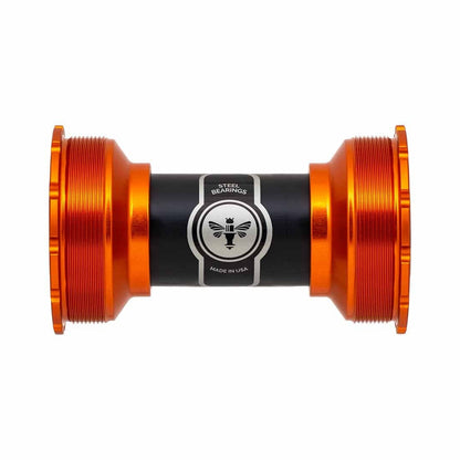Tretlager CHRIS KING ThreadFit T47 24I 86/92mm Keramik Orange