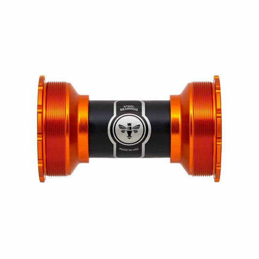 Pedalbox CHRIS KING ThreadFit T47 24i 86/92mm Ceramic Orange