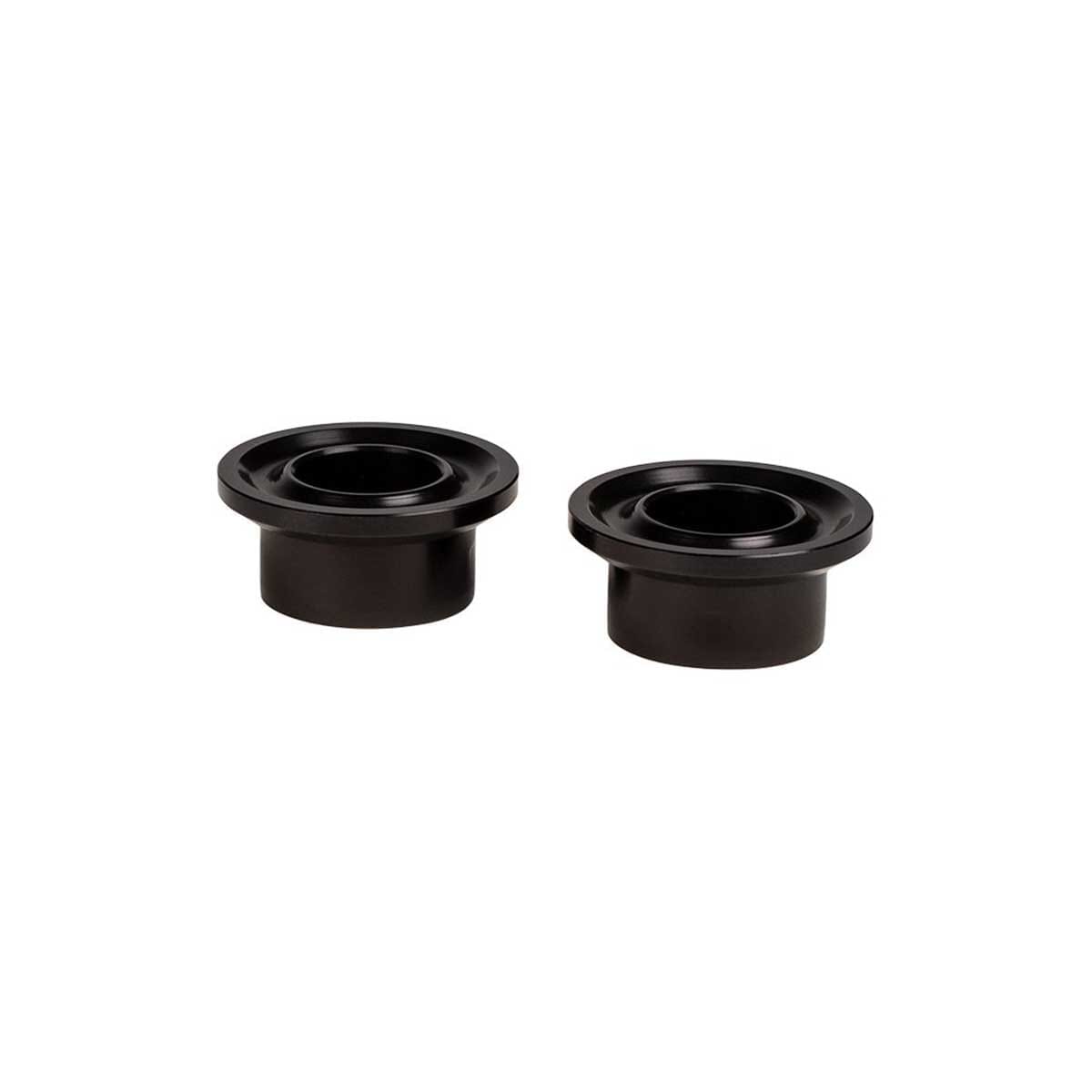 Adaptateur d'Axe de Moyeu Avant CHRIS KING ISO AB 15x110 mm Torque Cap Noir #PHB780B