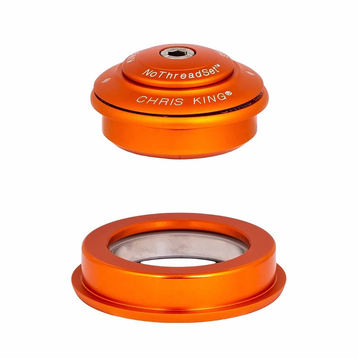 Jeu de Direction Semi-Intégré CHRIS KING INSET i2 1"1/8-1,5" ZS44/ZS56 Orange