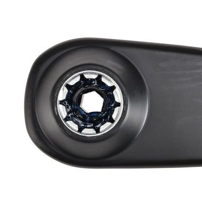 Kurbeln für Elektro-MTB PRAXIS Brose Motor Schwarz