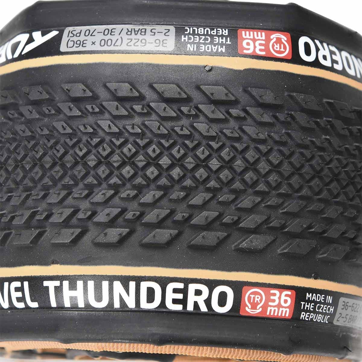 Pneu TUFO GRAVEL THUNDERO 700x36c Tubeless Ready Beige