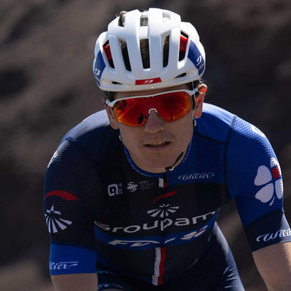 Rennradhelm JULBO FINISHER EVO FDJ Weiß