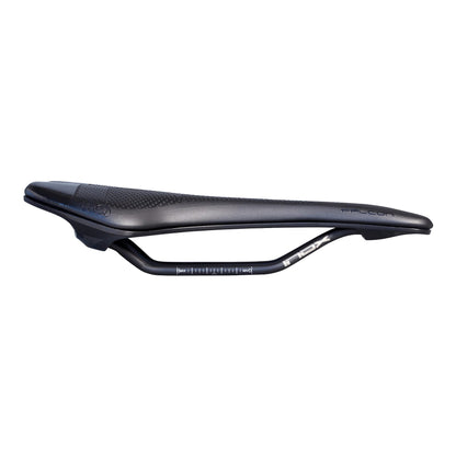 Sattel PRO FALCON GEL 142mm Edelstahlschienen Schwarz